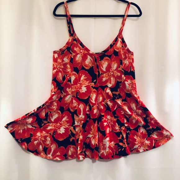 INC. International Concept Nostalgia Floral Fit and Flare Cami Size L - Picture 3 of 11